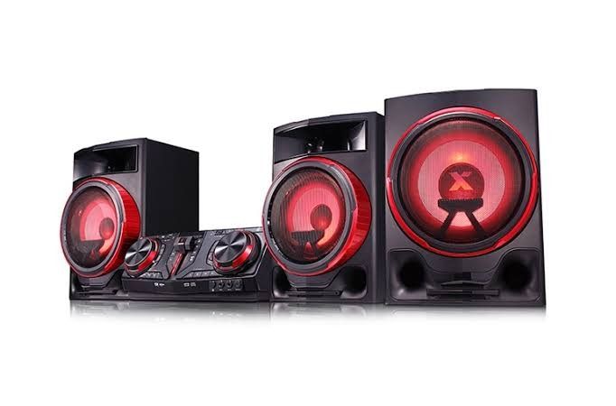 Lg cj88 xboom (Category: Soundbars, Speakers & Amplifiers) located in Manila. Submitted by machoxmatt (Listing ID 1201411474, Image 2). Description: Powerful Output 2900W Party Lighting Sparkling Lighting X-shiny Speaker Sparkling Lighting Wireless Party Link FM Tuner Bluetooth Connectivity Karaoke Creator with Voice Filters 2900 Watts Total Power CD Player and FM Tuner LED Dance Lighting mop:bdo/gcash shipping at buyer's expense.