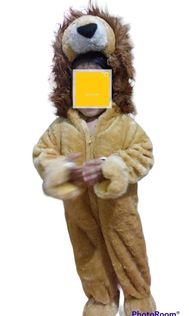 Lion costume, Babies & Kids, Babies & Kids Fashion on Carousell