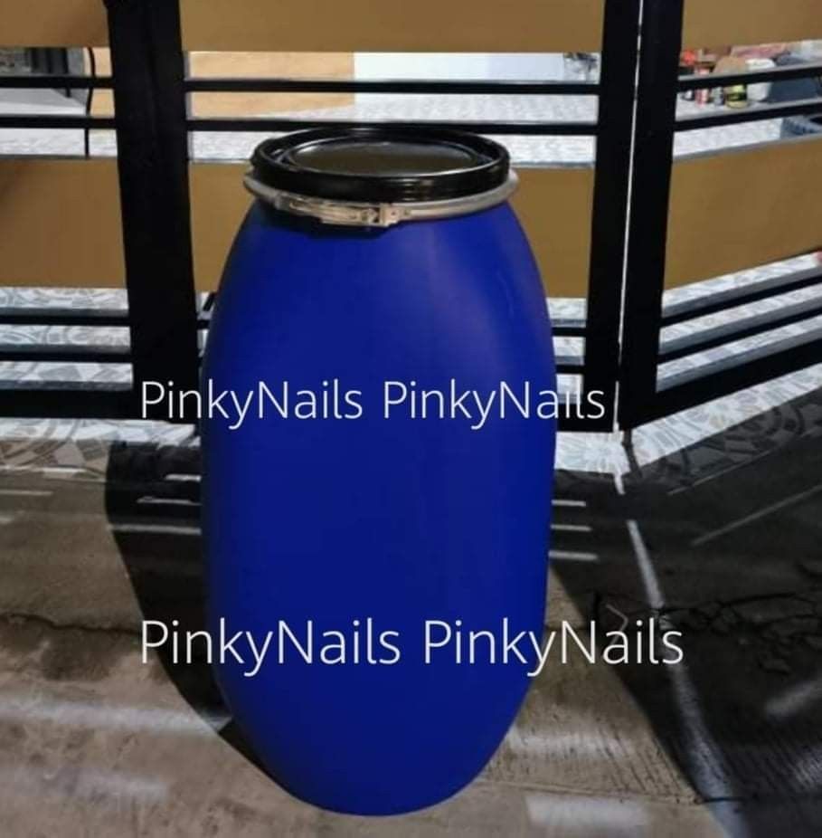 Loc Dasma Cavite Empty Blue Drum with lock and cover Ready to use