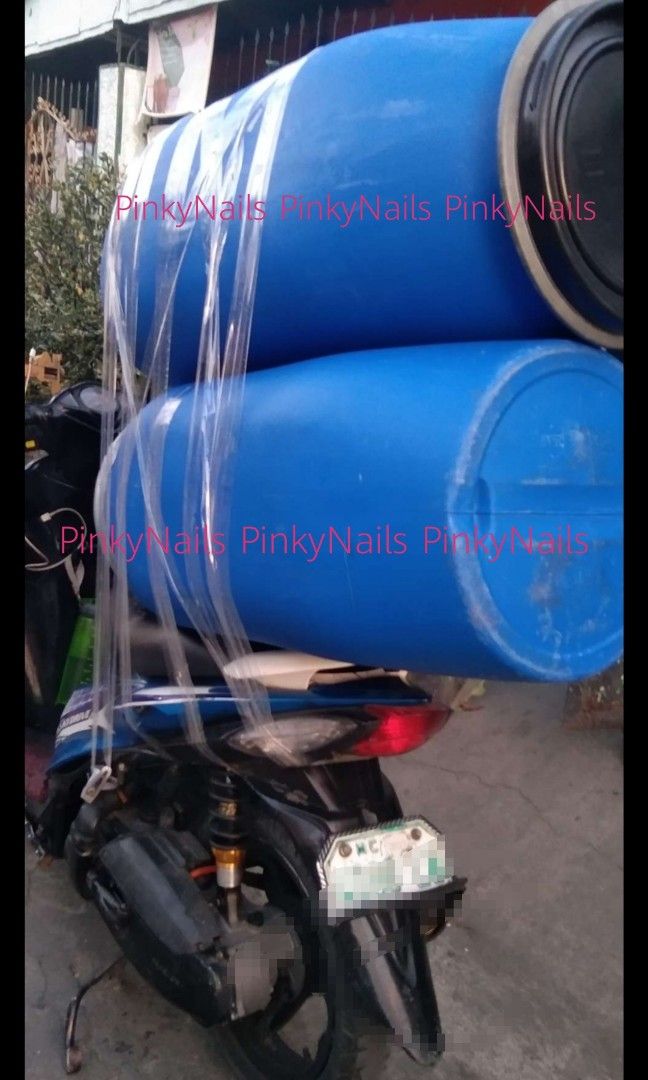 Loc Dasma Cavite Empty Blue Drum with lock and cover Ready to use