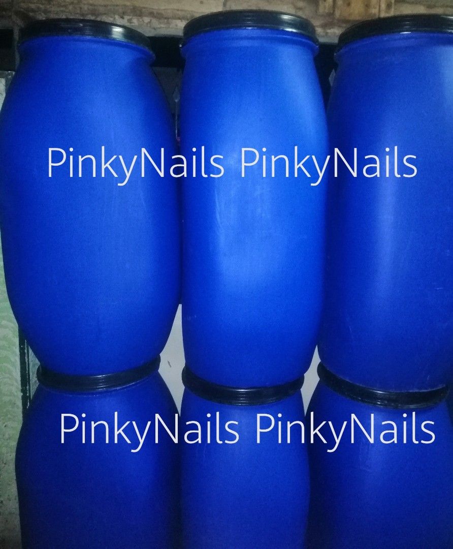 Loc Dasma Cavite Empty Blue Drum with lock and cover Ready to use