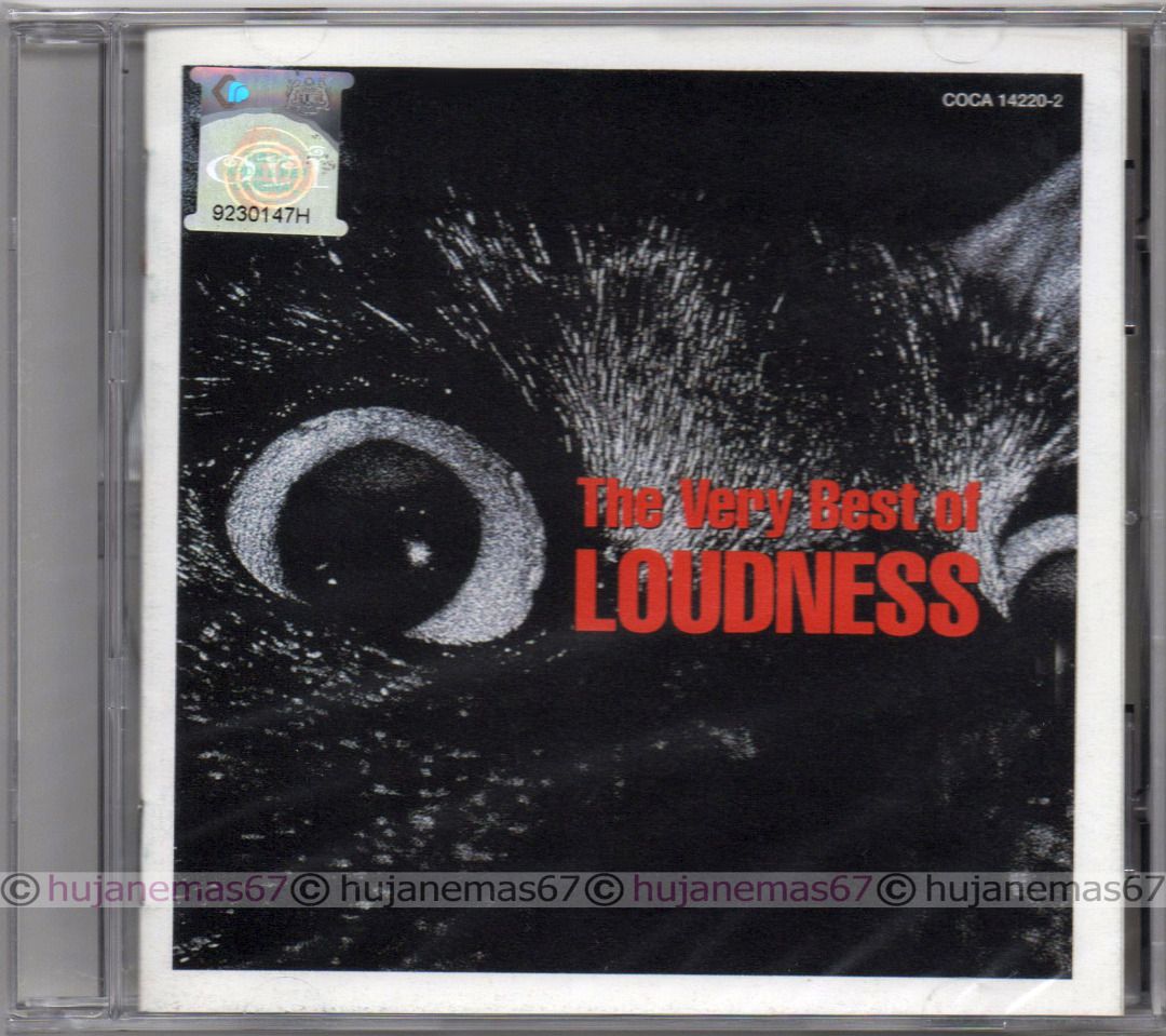 LOUDNESS - The Very Best Of Loudness 1997 NIPPON COLUMBIA JAPAN ORIGINAL  EARLY PRESS CD (HEAVY METAL / GLAM METAL)