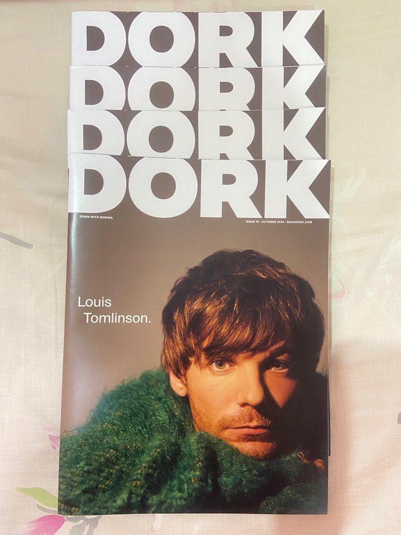 LOUIS TOMLINSON] DORK Magazine, Hobbies & Toys, Books & Magazines, Magazines  on Carousell