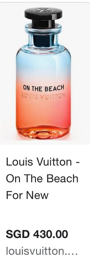 Louis Vuitton On The Beach Eau De Parfum 100ml