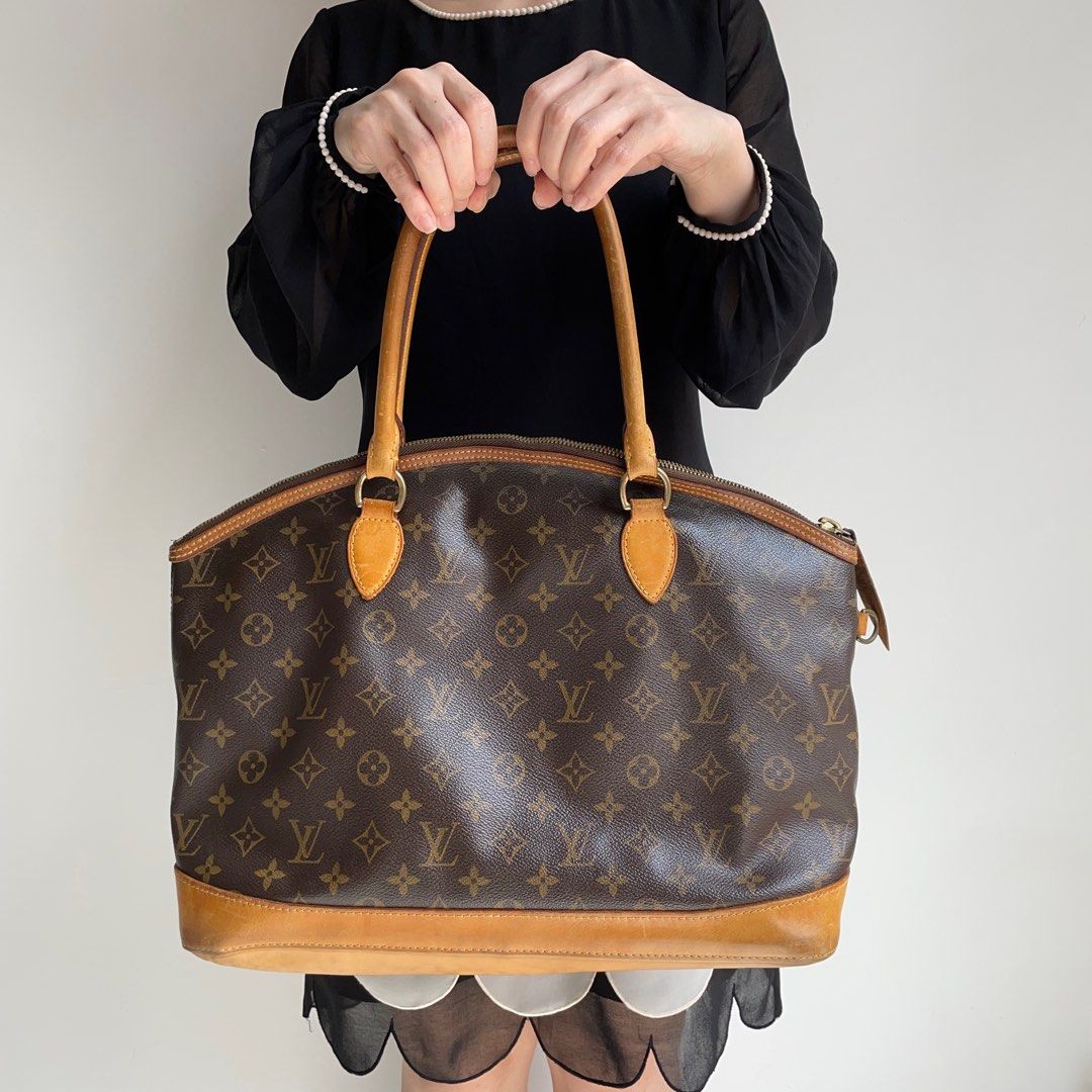 Vintage Louis Vuitton Horizontal Lockit Bag AR0066 Monogram Pre