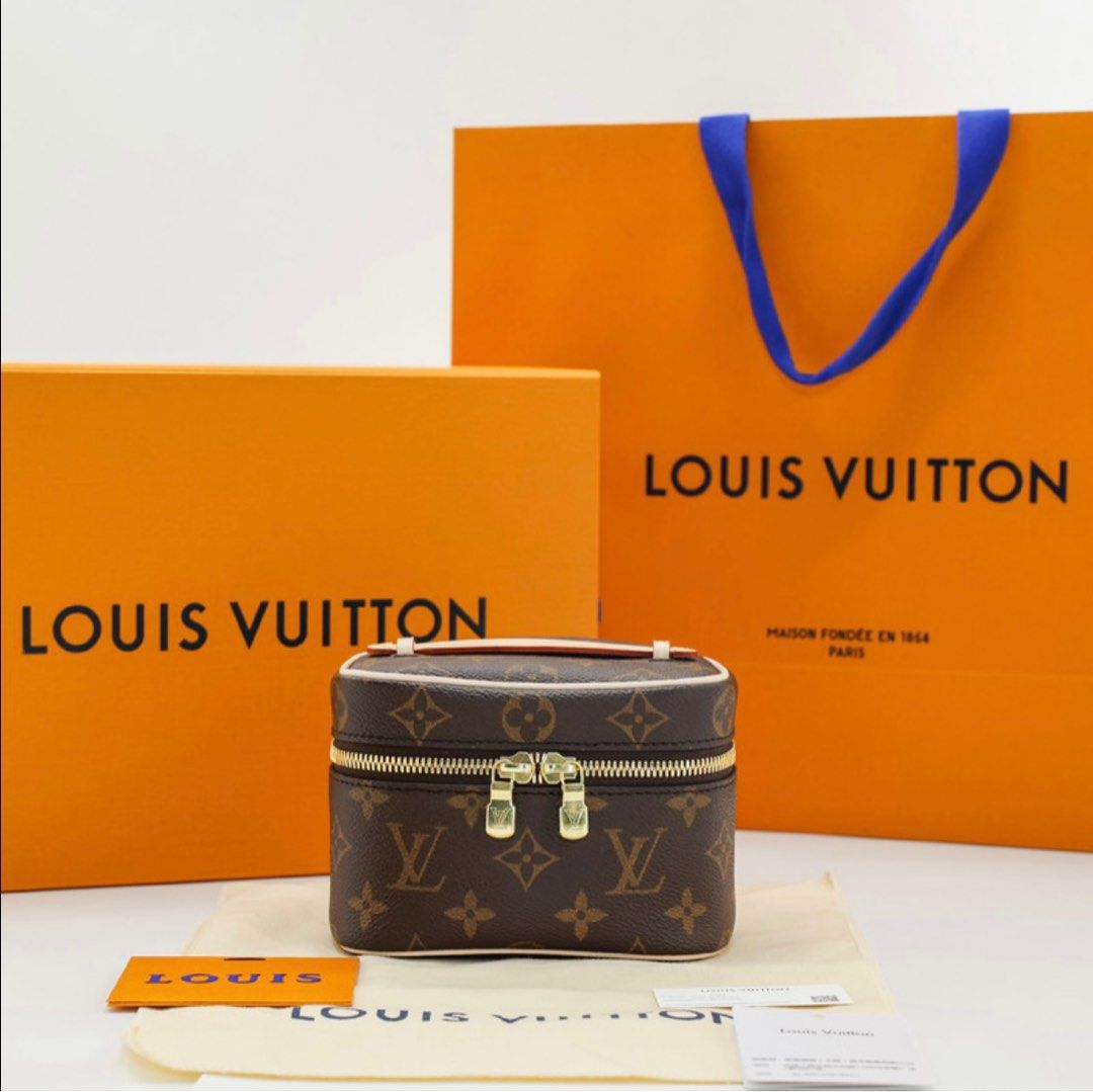 Unused Louis Vuitton nice nano vanity (LV nano) / LV nice nano bag