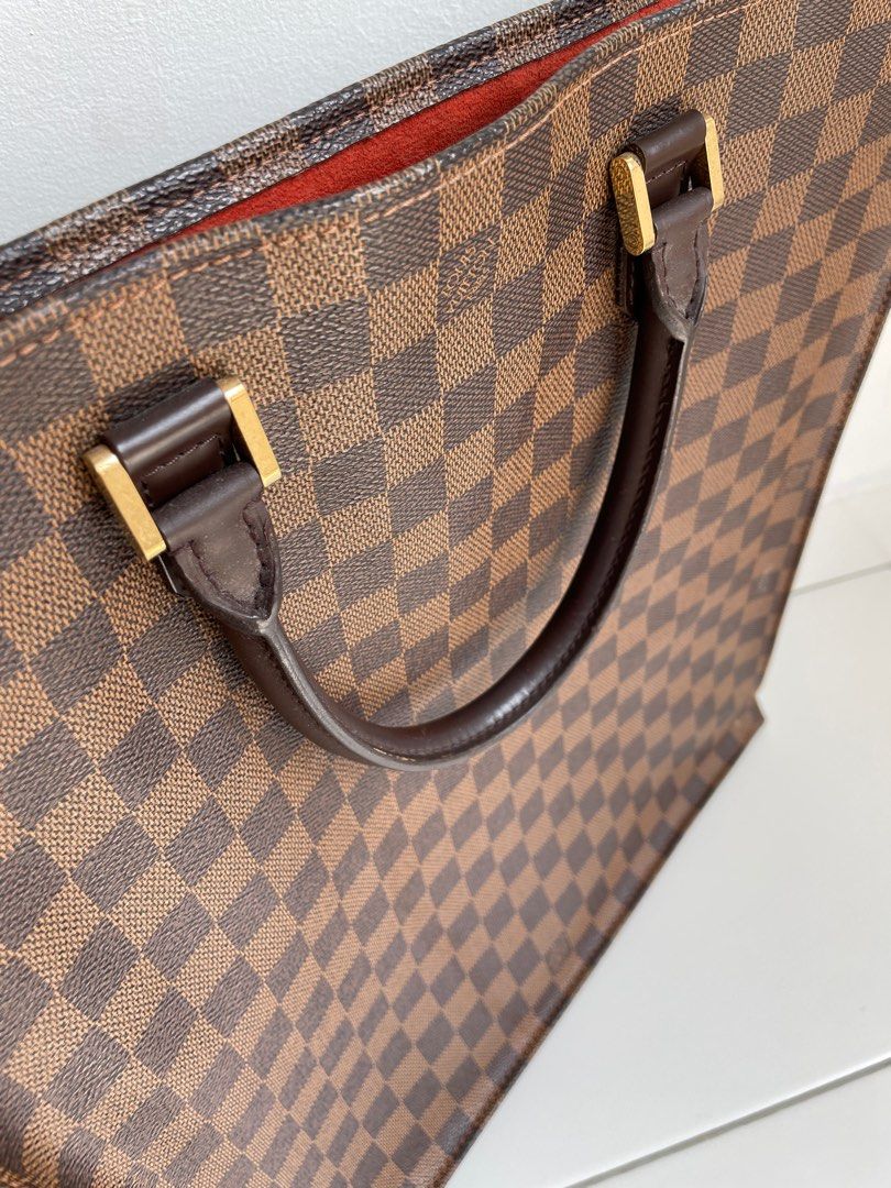 Designer Duomo Damier Ebene Canvas Handbag -Items available on our website  only!