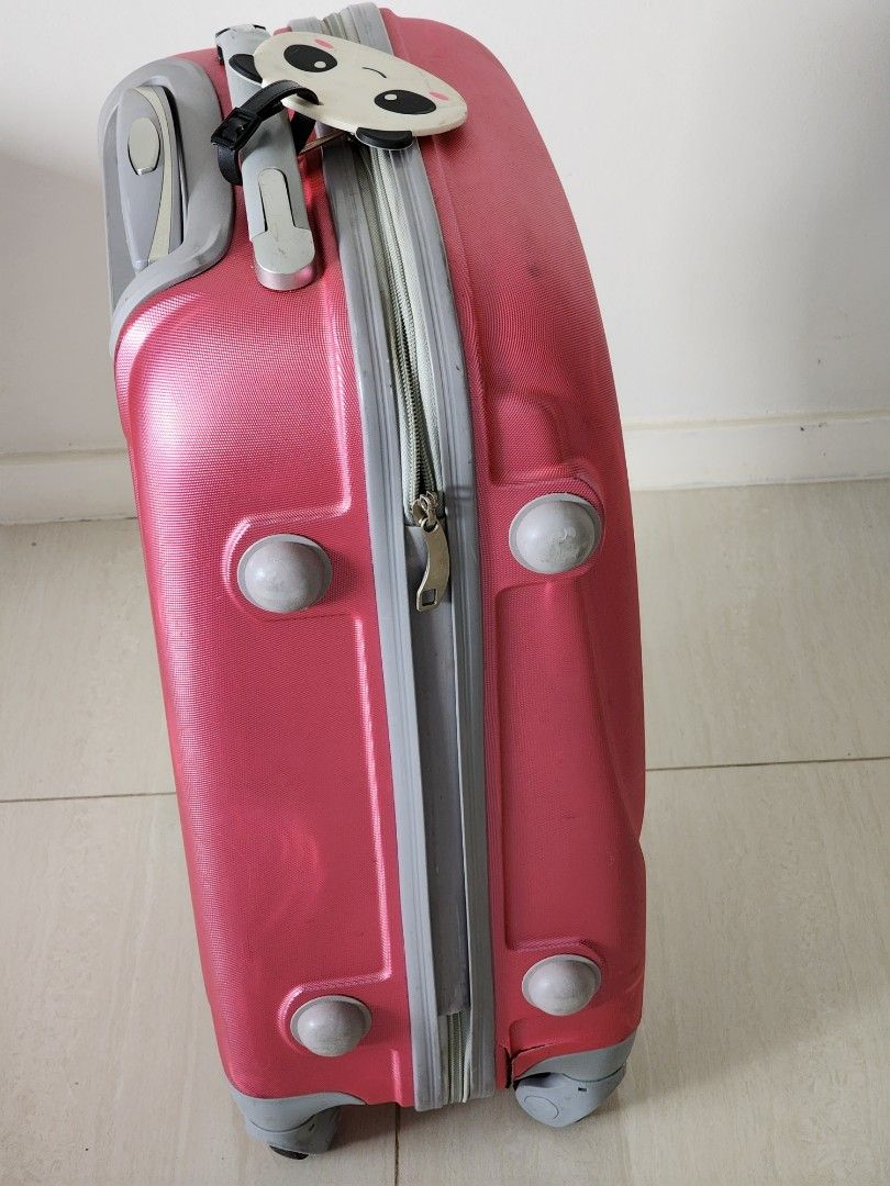 Delsey top luggage cracked