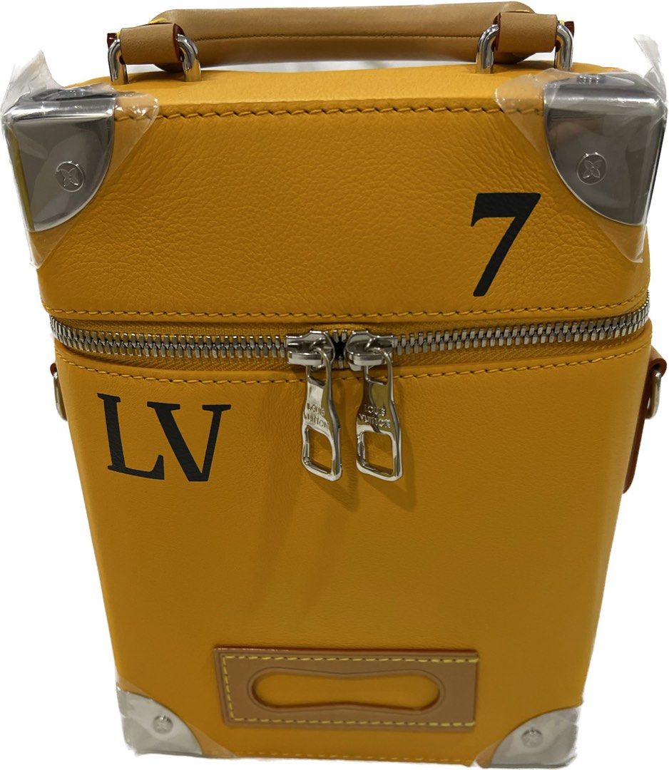 Louis Vuitton 2022 Vertical Box Trunk - Yellow Satchels, Bags