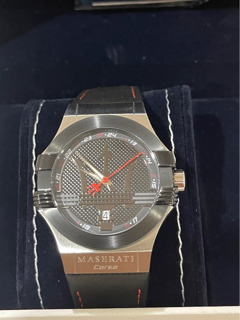 Maserati Potenza Black Matt watch Men s Fashion Watches