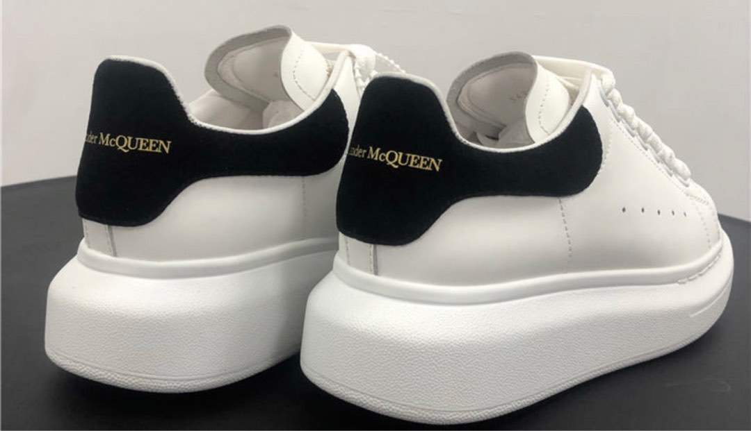 Mcqueen white best sale shoes