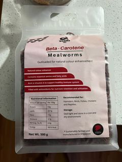 Mealworm - Betacarotene