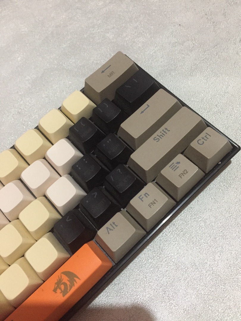 Mechanical Keyboard Red Dragon Lakshmi, Computers & Tech, Parts ...