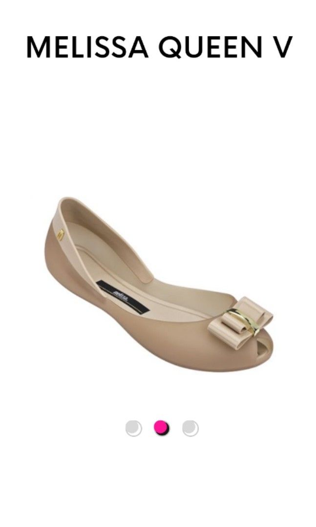 Melissa women's queen v sales ballet flat