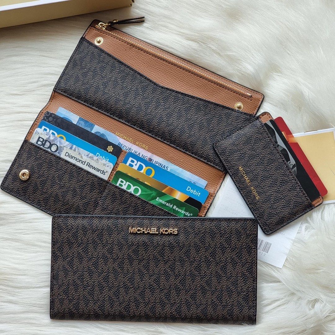 ??Michael Kors Wallet and cardcase??, Women's Fashion, Bags & Wallets,  Wallets & Card holders on Carousell