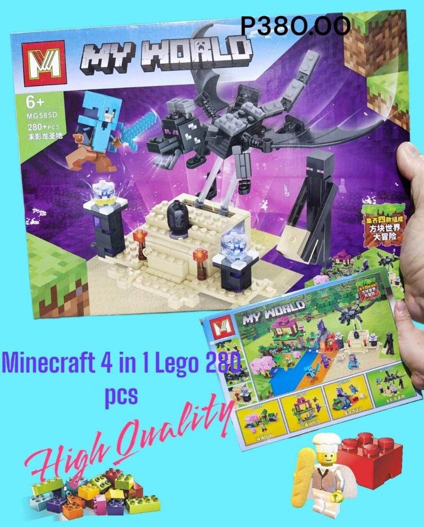 MINECRAFT LEGO TOY (Category: Lego & Building Sets) located in Pasig City. Submitted by benildarustia18 (Listing ID 1201250898, Image 3). Description: BRANDNEW AND ONHAND.