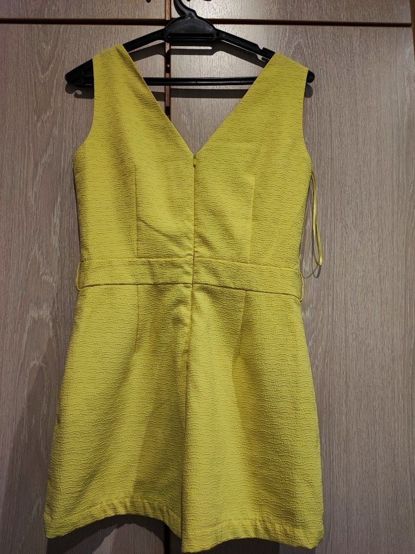 Miss selfridge yellow jumpsuit store