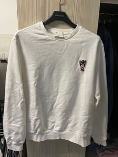 MLB韓板白色大學T s　NY號正常版
