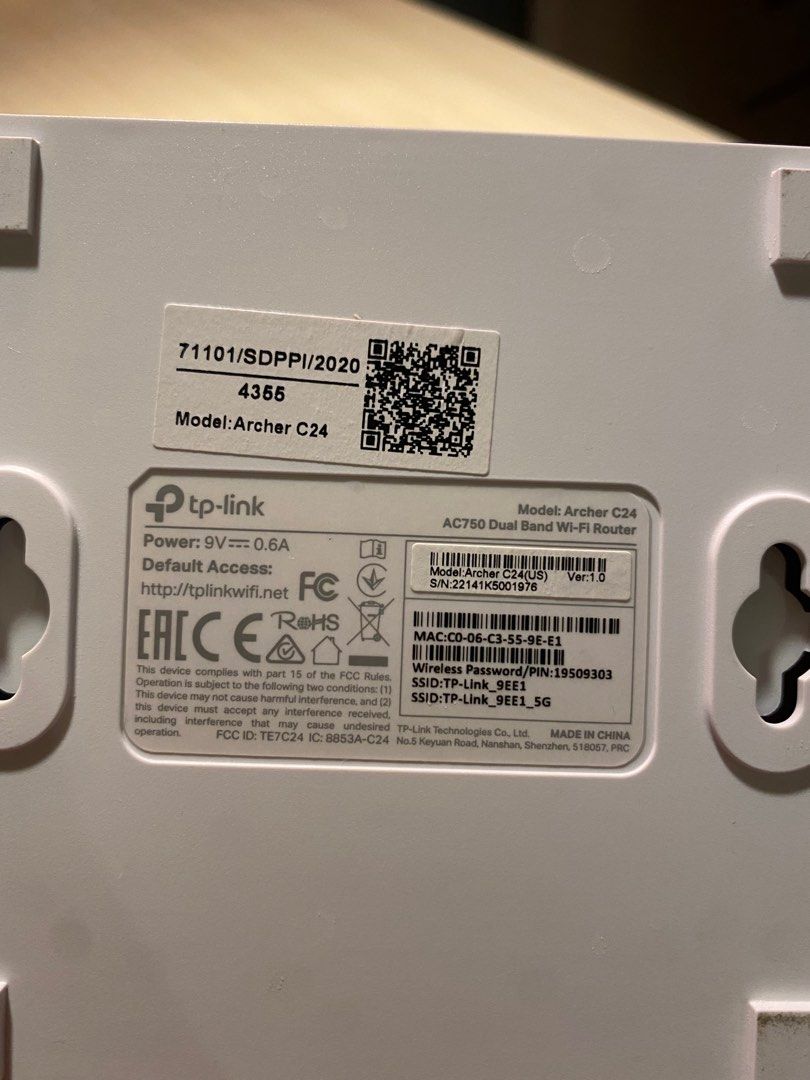 Modem TP link Archer C24, Jasa, Elektronik dan perbaikan alat ...