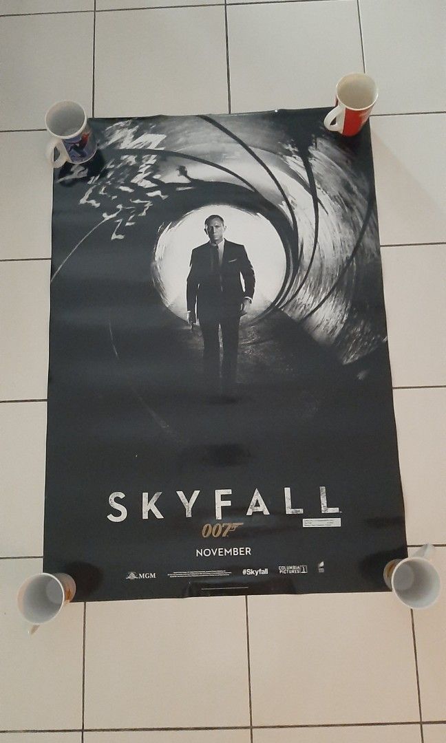 Movie Poster - Skyfall, Hobbies & Toys, Collectibles & Memorabilia, Fan ...