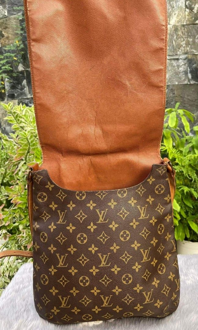 Louis Vuitton Damier Ebene Musette Salsa GM Shoulder Bag at