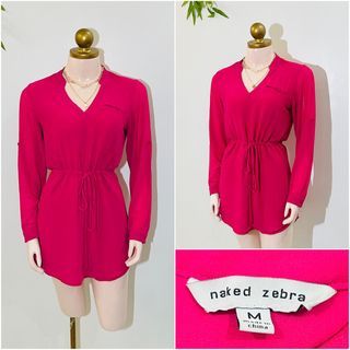 Naked Zebra Pink Dress