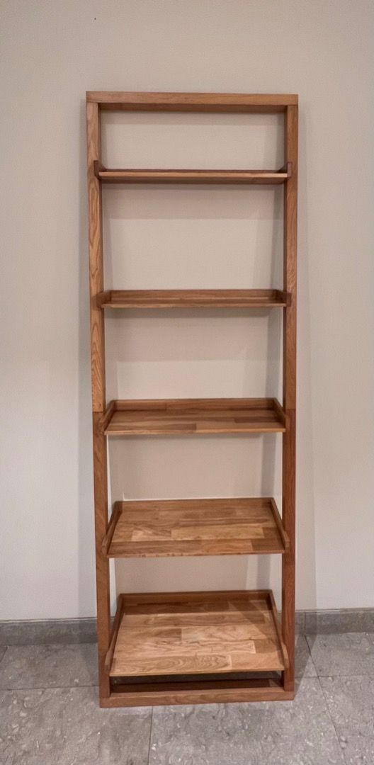 Namu Escarala Solid Wood Ladder Shelf, Furniture & Home Living