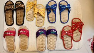 Native Abaca slippers for kids and adult