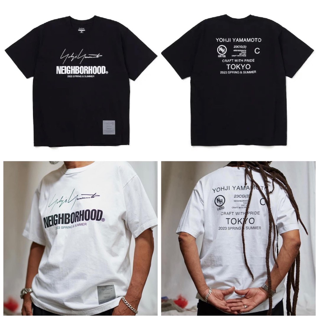 ボトムを作り続け40年 NEIGHBORHOOD × Yohji Yamamoto コラボTシャツ M