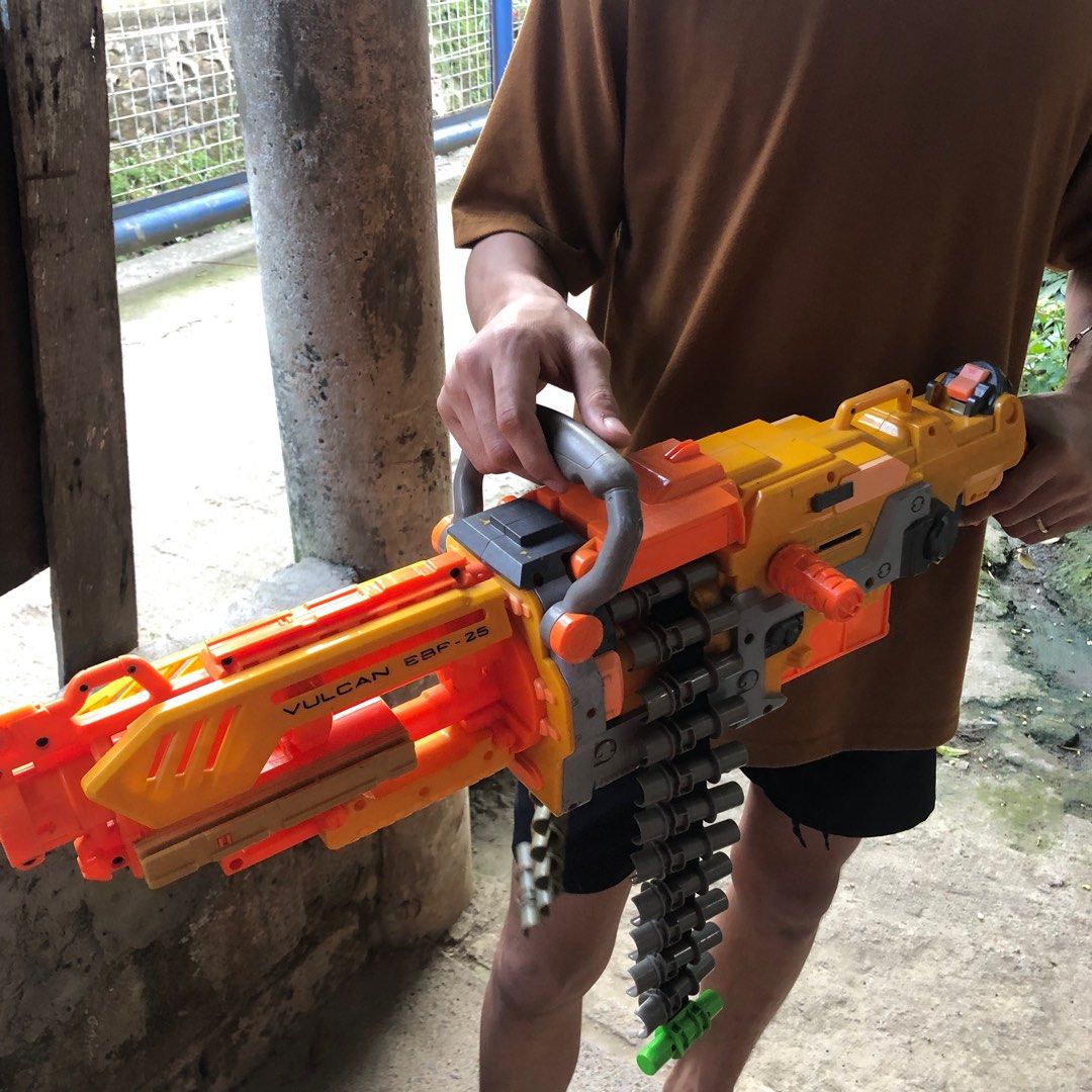 Nerf Gun Vulcan EBP-25, Hobbies & Toys, Toys & Games on Carousell