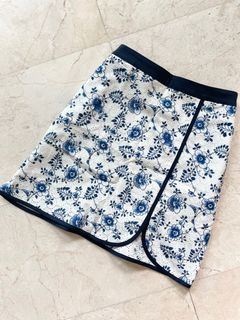 NEW Massimo Dutti Eyelet lace Broderie Anglaise Skirt
