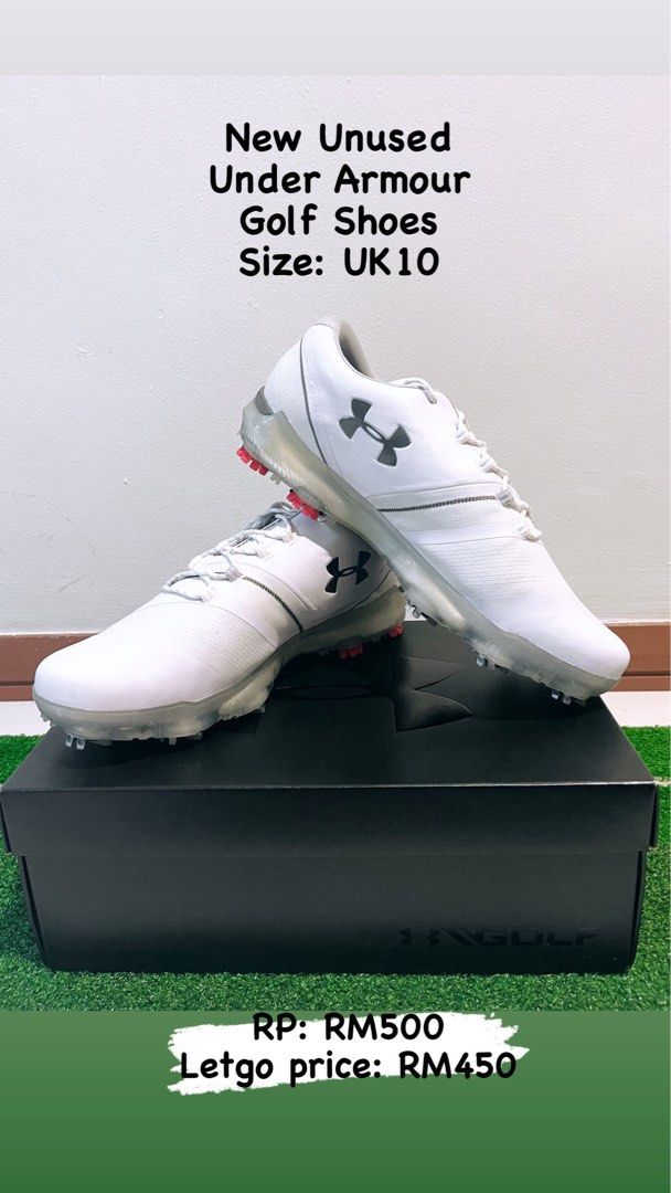 Under armour golf discount shoes size 6
