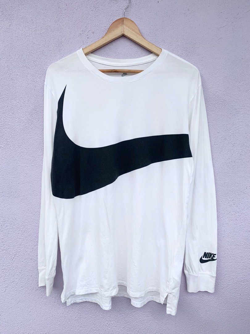 nike big swoosh long sleeve