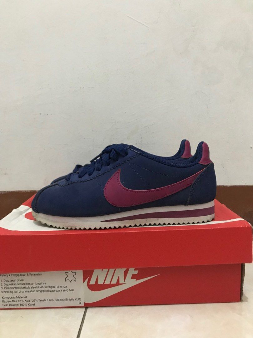nike cortez blue void