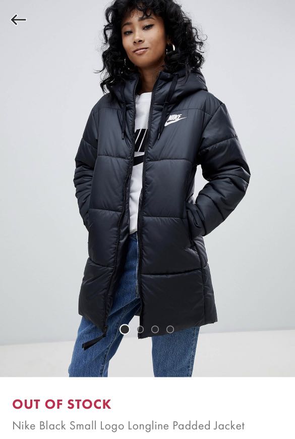 Nike padded 2025 winter jacket