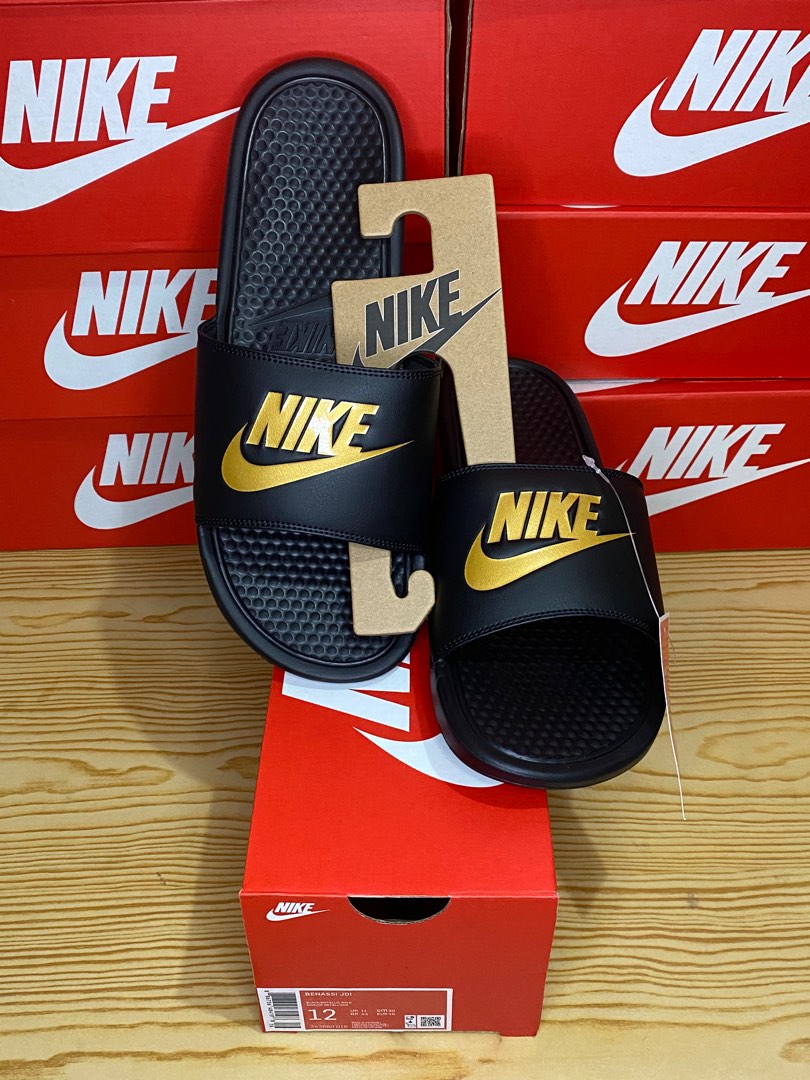 Nike Slides (Victori One & Benassi), Men's Fashion, Footwear, Slippers