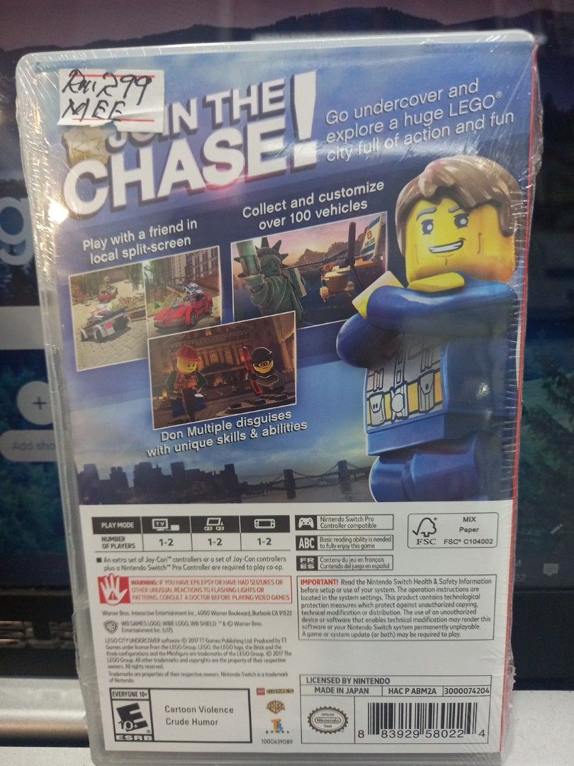 NS LEGO CITY UNDERCOVER