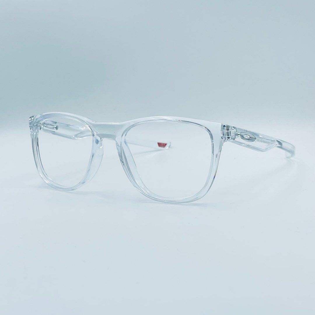 Oakley Trillbe X Polished Clear frame only Men s Fashion Watches