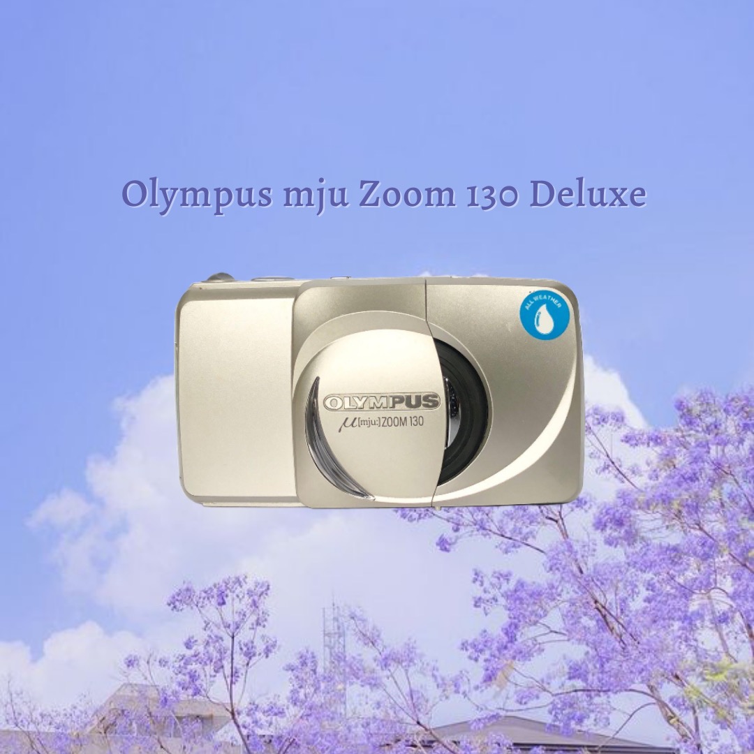 Olympus μ[mju] Zoom 130 Deluxe, Photography, Cameras on Carousell