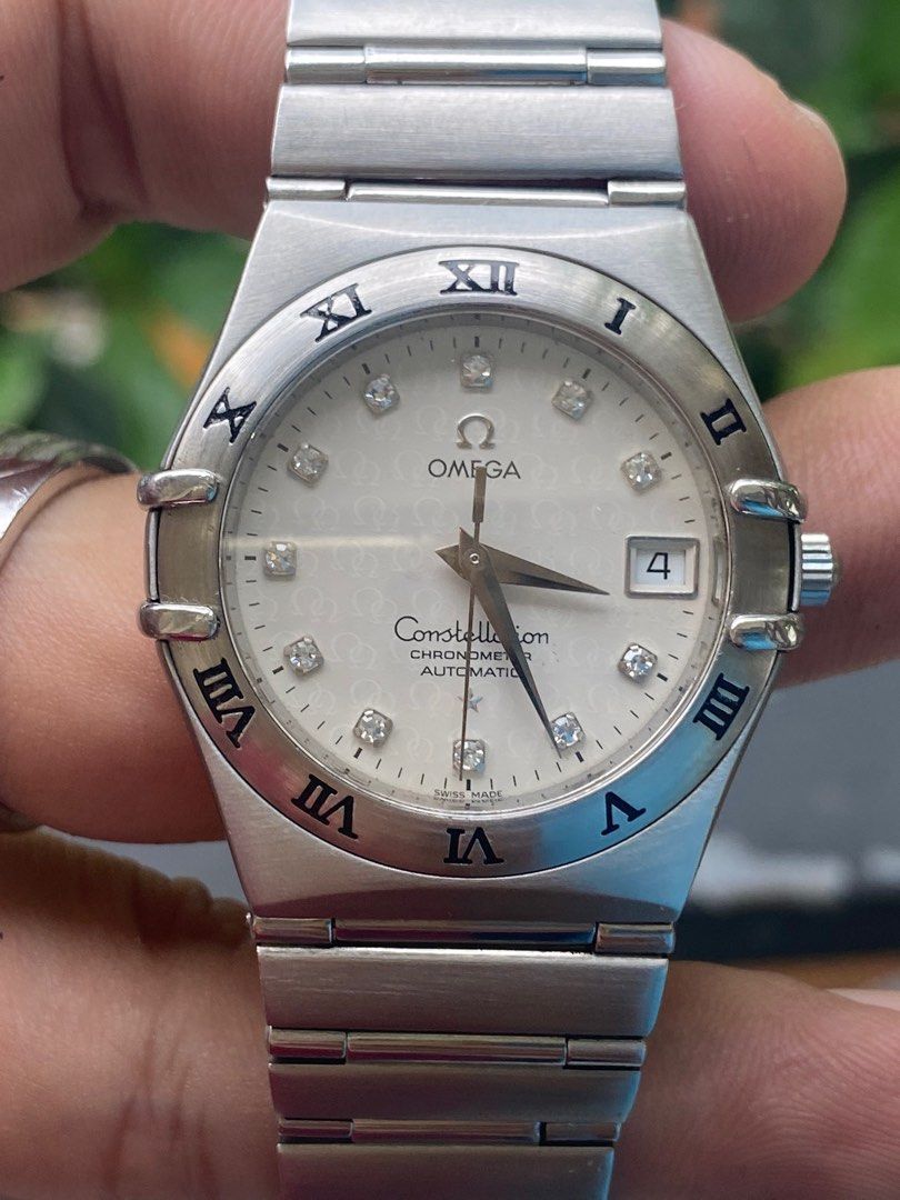 OMEGA CONSTELLATION 1504.35.00 diamond dial Luxury Watches on