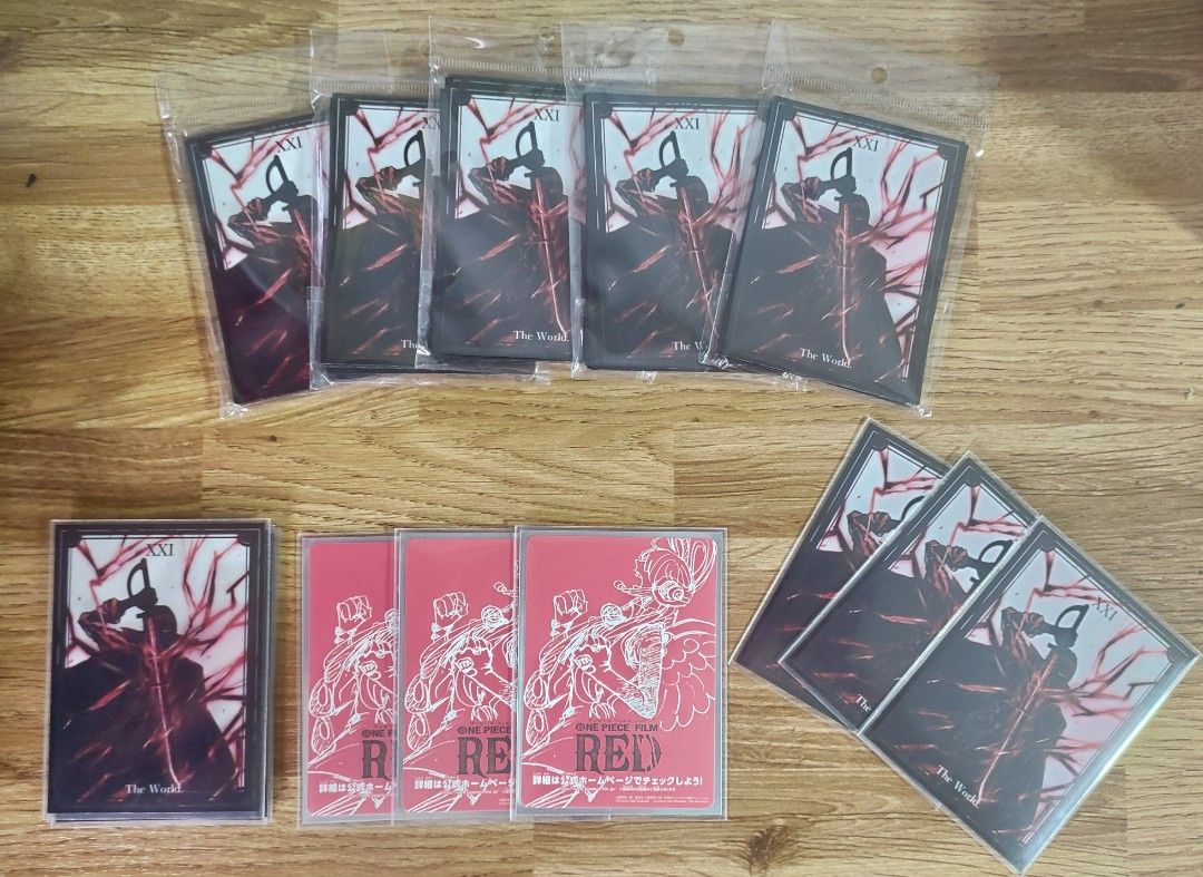 Optcg One Piece Shanks Card sleeves, Hobbies & Toys, Toys & Games on