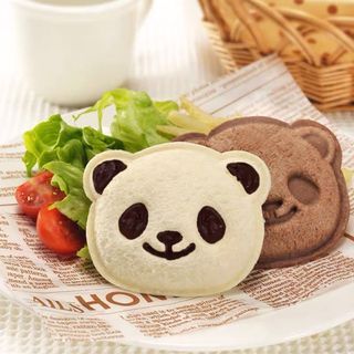 Panda Shape Bread Sandwich breakfast tea snacks supper Making Set