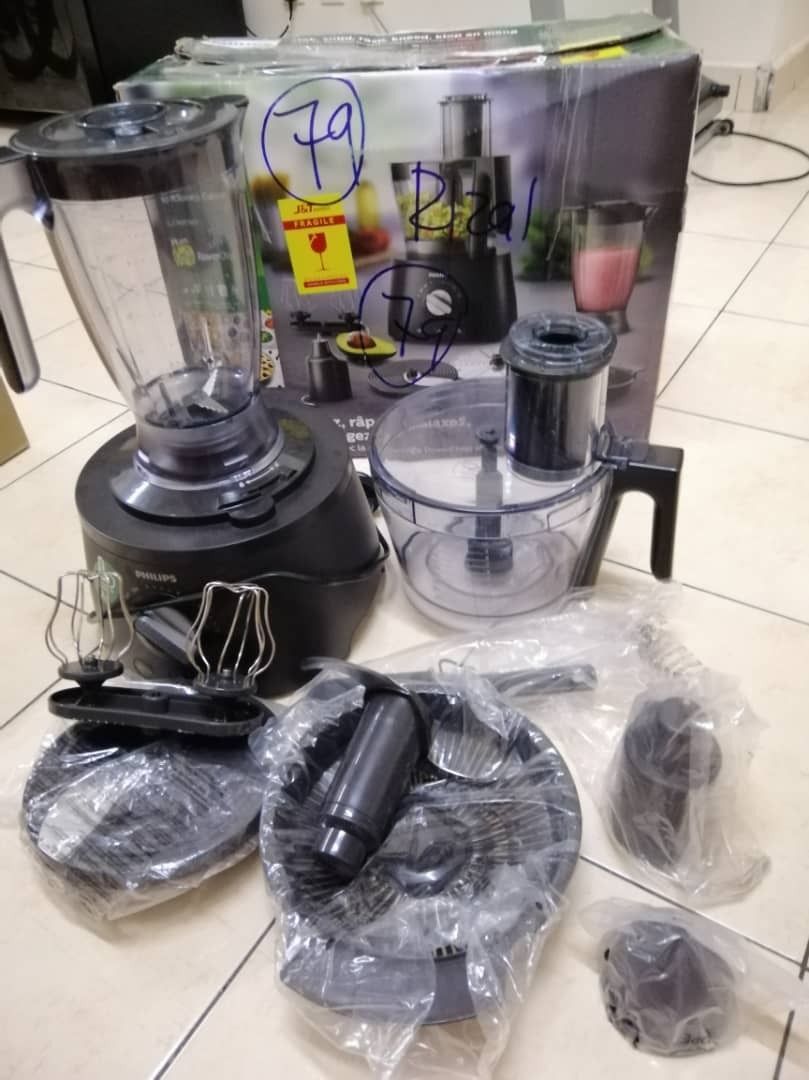 PHILIPS FOOD PROCESSOR, TV & Home Appliances, Kitchen Appliances