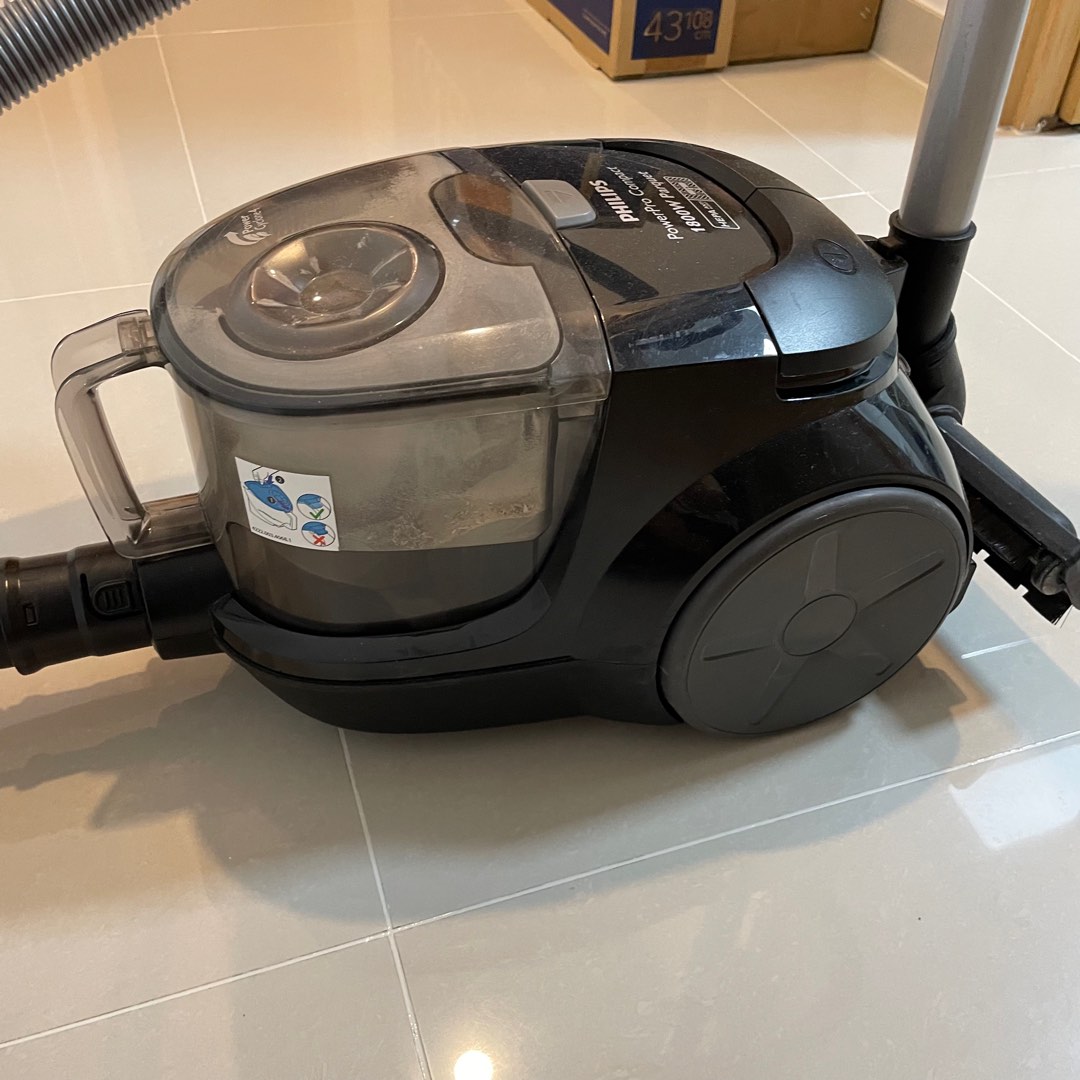 Philips PowerPro Compact Power Cyclone 4 Bagless Vacuum, TV & Home ...