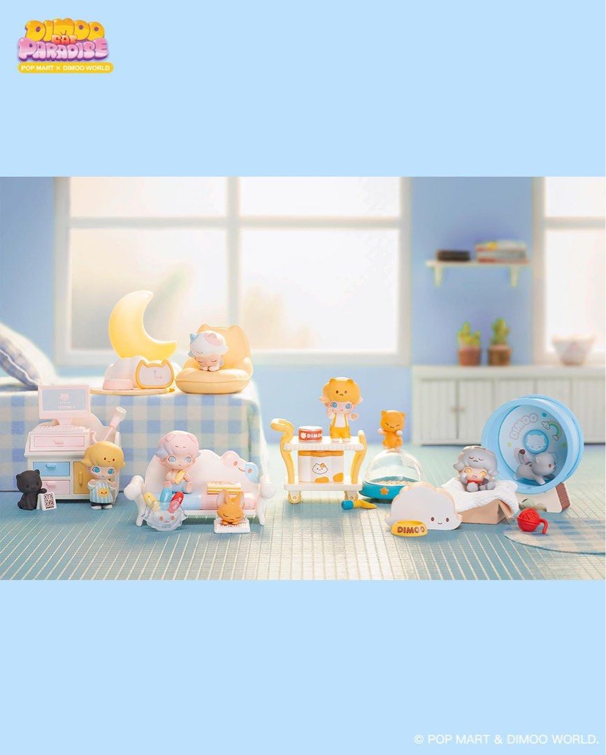 [PO] Dimoo Cat Paradise popmart, Hobbies & Toys, Toys & Games on Carousell
