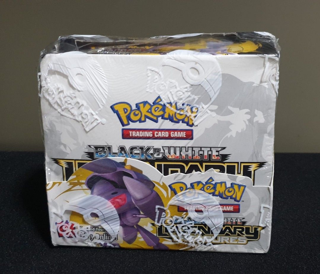 Pokemon Black and white legendary treasures booster box., Hobbies