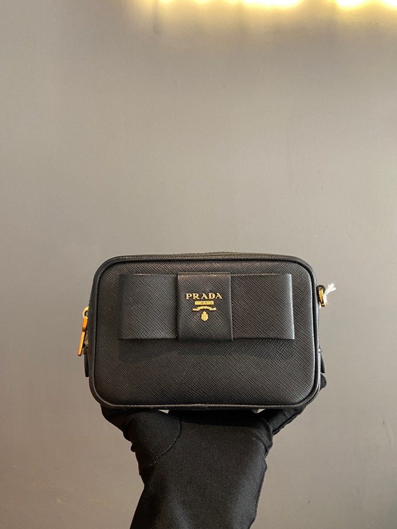 Prada small cheap camera bag