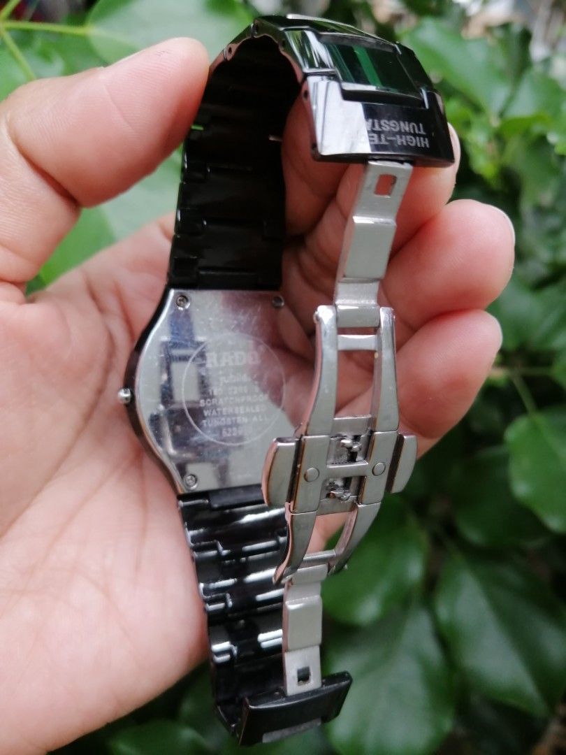 Rado jubile tungsten watch price outlet