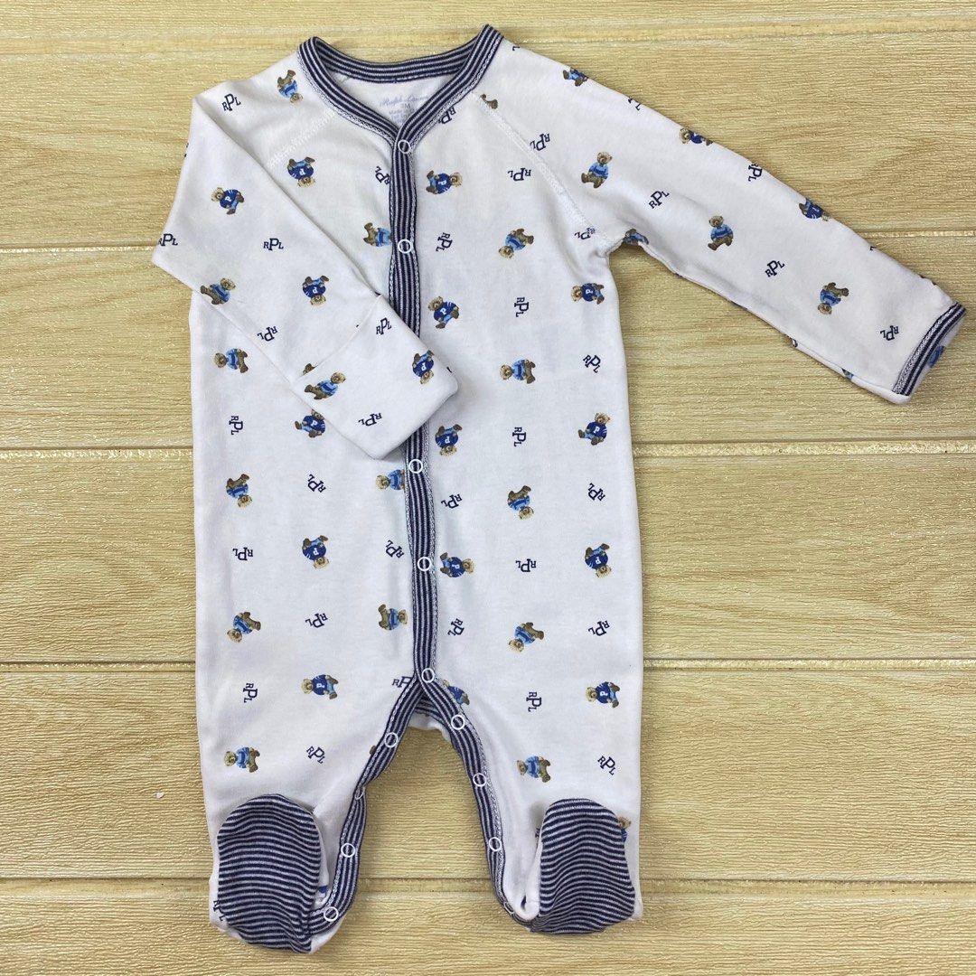 Ralph best sale lauren sleepsuit