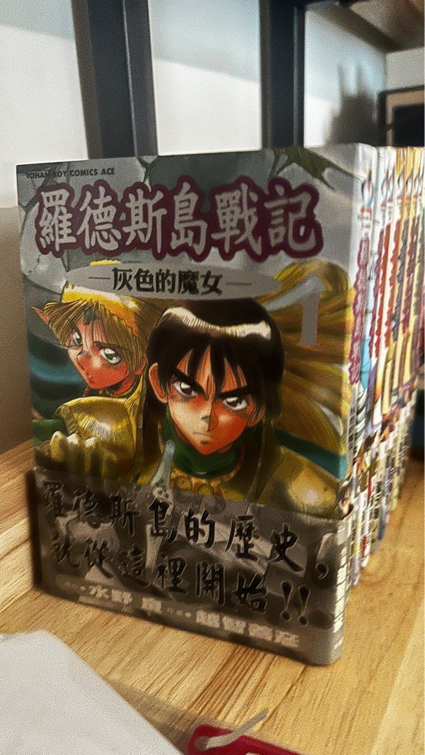 Record of Lodoss War manga from early 2000s grey witch heroic chronicles,  Hobbies & Toys, Books & Magazines, Comics & Manga on Carousell